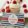 Mesero marinero. Pack 8u deco de fiestas niños