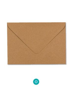 sobre kraft rectangular