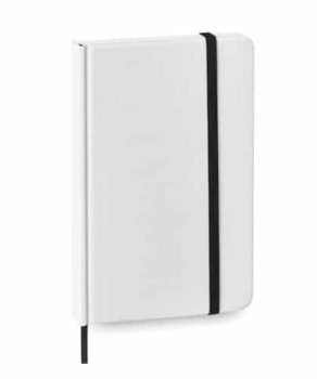 Libreta Blanca con Goma