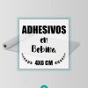 Adhesivos rectangulares - 4x6 cm adhesivos rectangulares en bobina