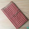 Bolsita Kraft vichy rojo - 20 u bolsitas kraft para regalos