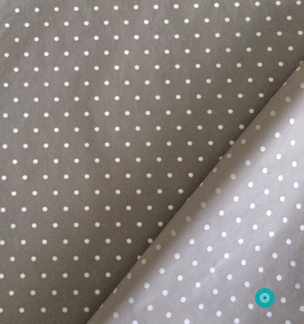 Papel de seda gris con lunares blancos-10 u compra papel de seda boda