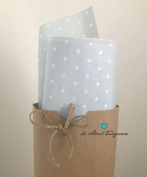 papel de seda para tiendas de lunares
