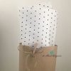 Papel de seda de lunares negros - 10 u comprar papel de seda lunares