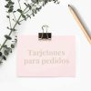 Tarjetones para envíos A6 tarjetones imprimir