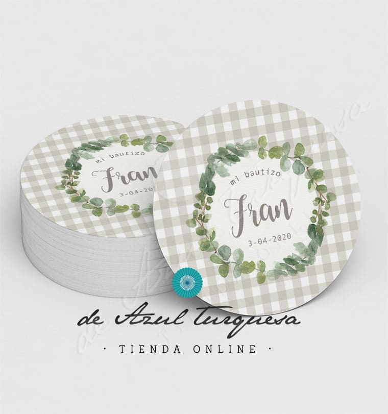 comprar etiquetas para bautizos