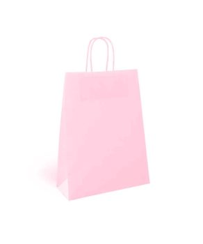 Bolsa de papel rosa. 50u Bolsa de papel rosa. 50u 2