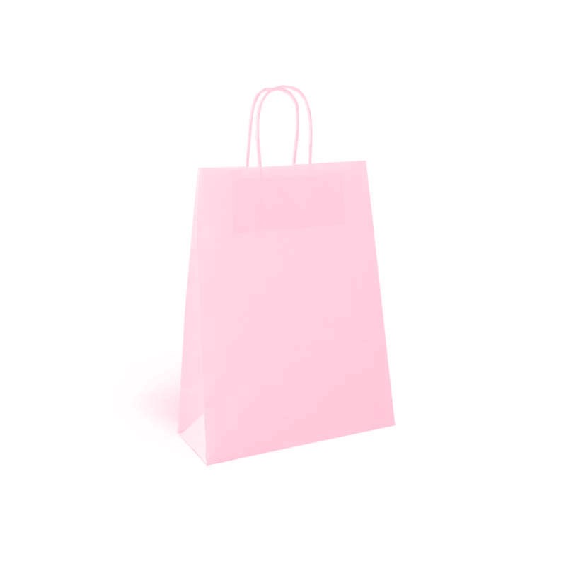 Bolsa de papel rosa. 50u Bolsa de papel rosa. 50u - Imagen 2
