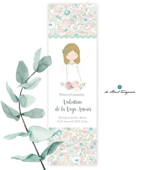 marcapáginas de comunión