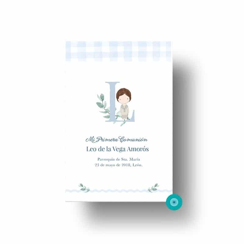 recordatorios para comuniones con letra