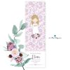 Recordatorios para comunión. Liberty lila recordatorios de comunión online personalizados