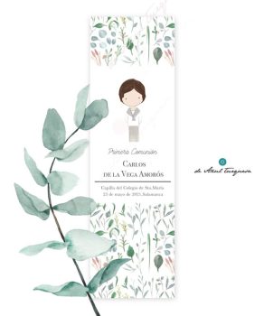 recordatorios para primera comunión niños