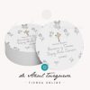 Etiqueta bautizo Bonito etiquetas personalizadas bautizo