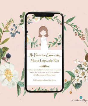invitacion comunion whatsapp