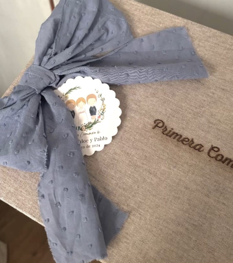 libro de firmas comunión personalizado