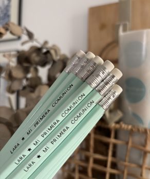 Lápices personalizados para regalar en comunión