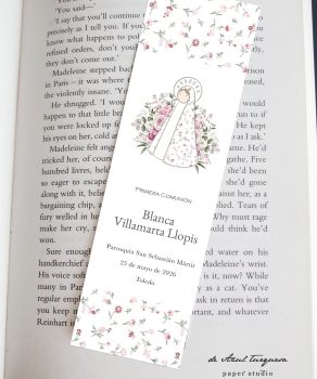 Marcapáginas Virgencita Blanca