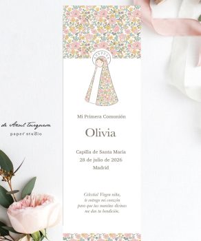 Marcapáginas Virgencita Paloma