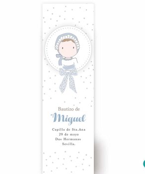 recordatorios bautizo niño