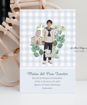 Recordatorios Collage azul